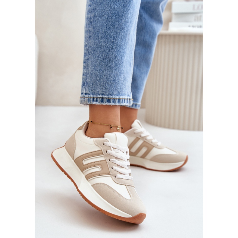 Step in style Urheilukengät Malli Thari 1W-N1 Beige - Astu tyyliin 1