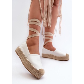 Step in style Espadrillit Malli Tailesse C-285 White - Astu tyyliin valkoinen 1