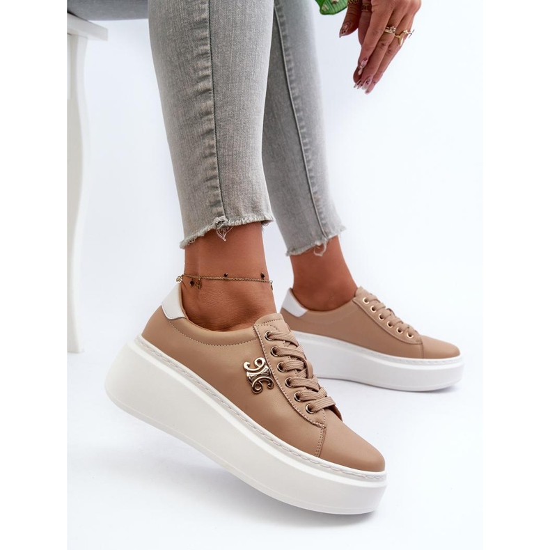 Step in style Urheilukengät Malli Pernalia Y138-63 Ruskea - Astu tyylillä 2