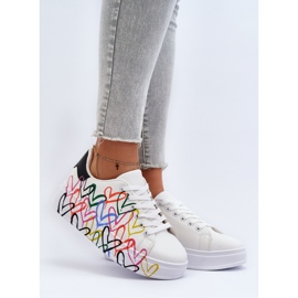 Step in style Urheilukengät Malli Claral LA263P Valkoinen - Astu tyyliin 1