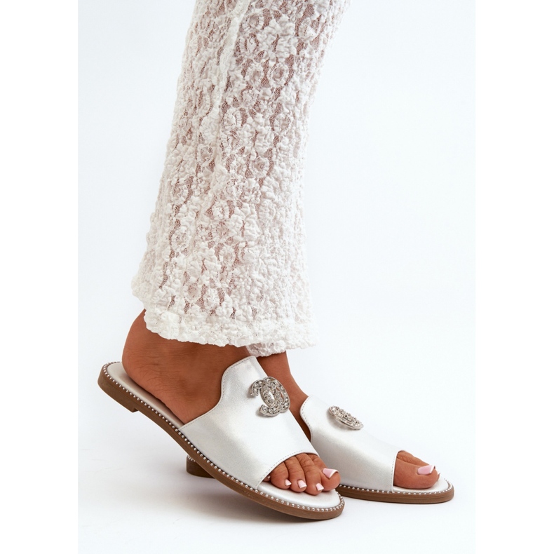 S.Barski Silverin tyylikkäät naisten tossut harmaa 1