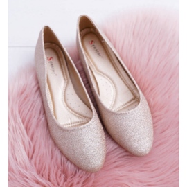 Step in style Balettiasunnot Malli Tiffy CC200P Gold - Astu tyyliin keltainen 2