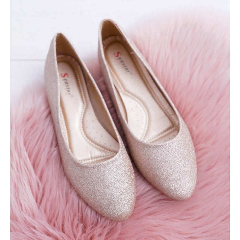 Step in style Balettiasunnot Malli Tiffy CC200P Gold - Astu tyyliin keltainen 2