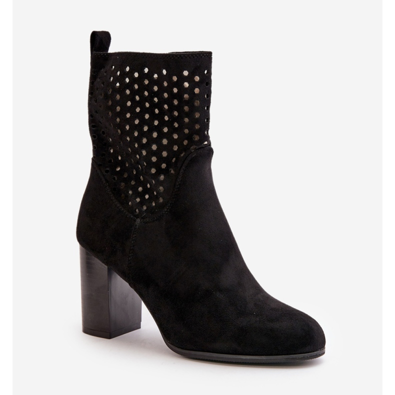 Step in style Saappaat Malli Meriadne YL203 Musta - Astu tyyliin 2