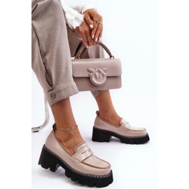 Step in style Mokasiinit Malli Da MR870-32 Beige - Astu tyyliin 1