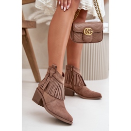 S.Barski Ruskeat naisten nilkkurit 1