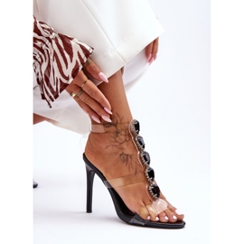 Step in style Malli Da MR-16 Mustat sandaalit - Astu tyyliin 1