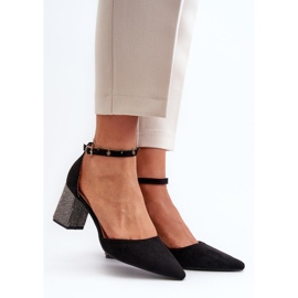 Step in style Pumput Malli Anlitela 8338-252 Musta - Astu tyyliin 1