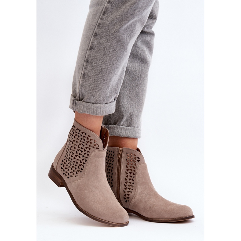 Step in style Saappaat Malli Zazoo 2791/024 Beige - Astu tyyliin 1