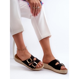 Sandaalivarvastossut Malli C-315 Musta 1