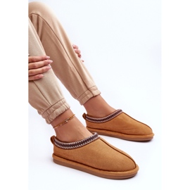 Kamelin turkistossut ruskea 1