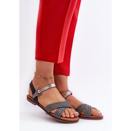 S.Barski MY923 Mustat sandaalit 1