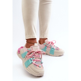 Urheilukengät Malli BL357P Pink/Mint vaaleanpunainen 1