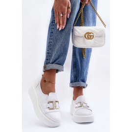 Lewski 3398/2 Valkoiset kengät valkoinen 1