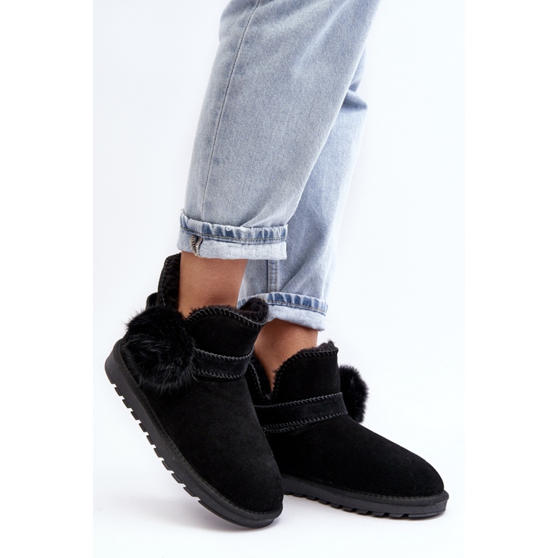 Step in style Lumikengät Malli Eraclio W8006 Musta - Astu tyyliin 1