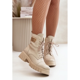 Step in style Workers Malli Zazoo 60486 Vaalea beige - Astu tyyliin 1