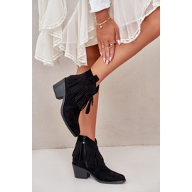 S. BARSKI Hapsulliset saappaat Malli S.Barski Musta 1