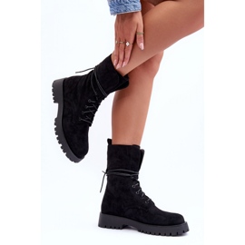 Step in style Workers Model Jence DE1051S Black Suede - Astu tyyliin musta 1
