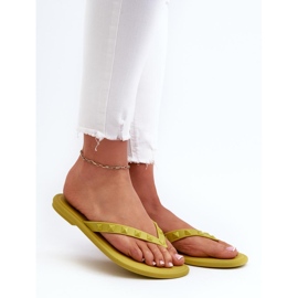Zaxy JJ285253 lime-flip-flop sandaalit vihreä 1