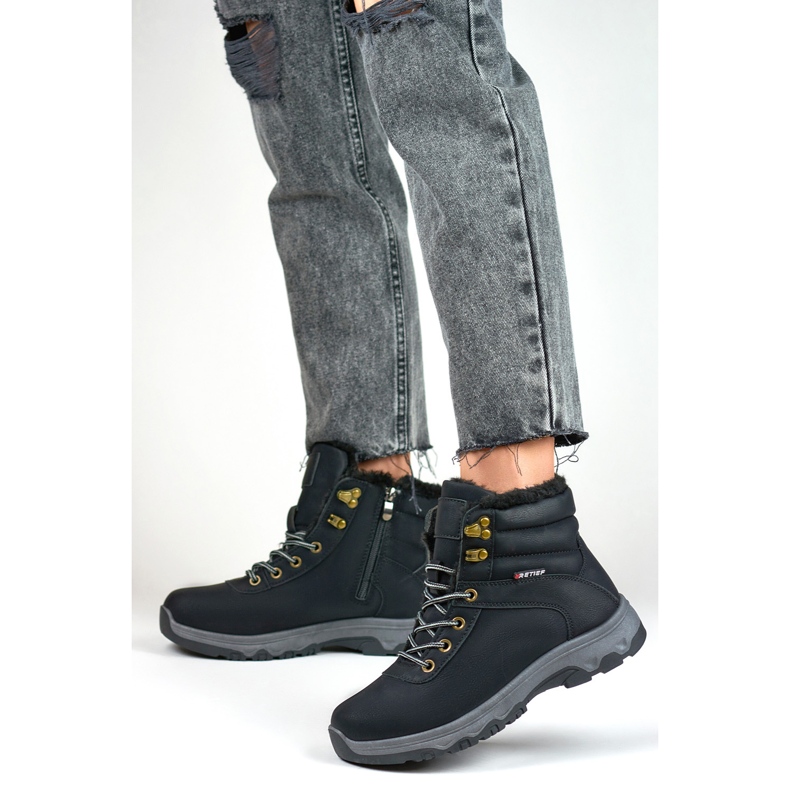 Vaelluskengät Malli 1696-1B Musta - PRIMO 1