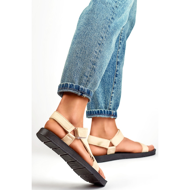 Sandaalit Malli LEI530BE Beige - PRIMO 1