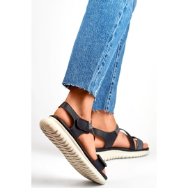 Naisten sandaalit BM051-3019-1B mustat 2