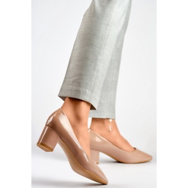 Pumput Malli CIC-312A Beige - PRIMO 1