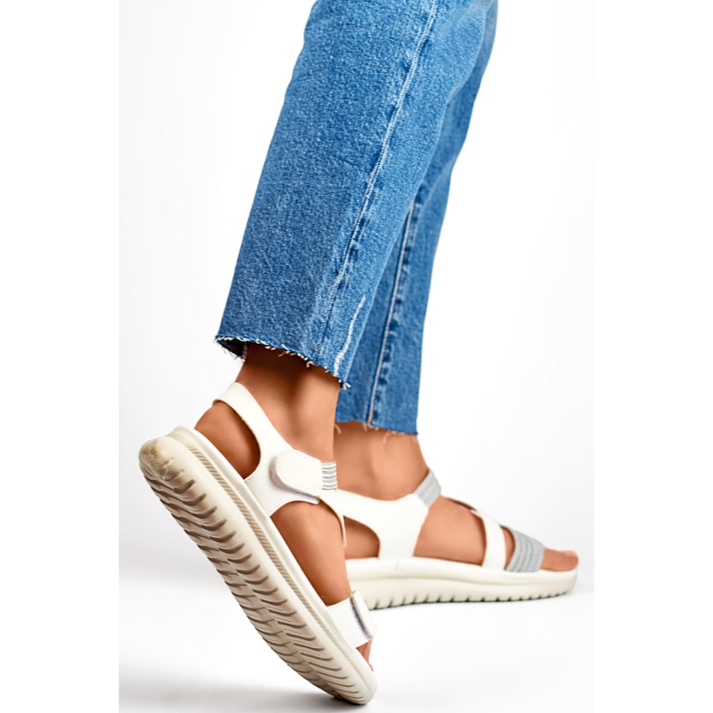 Naisten sandaalit BM051-3019-1W, valkoinen 2