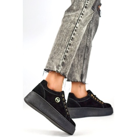 Naisten urheilukengät alustalla TL251B, musta 1