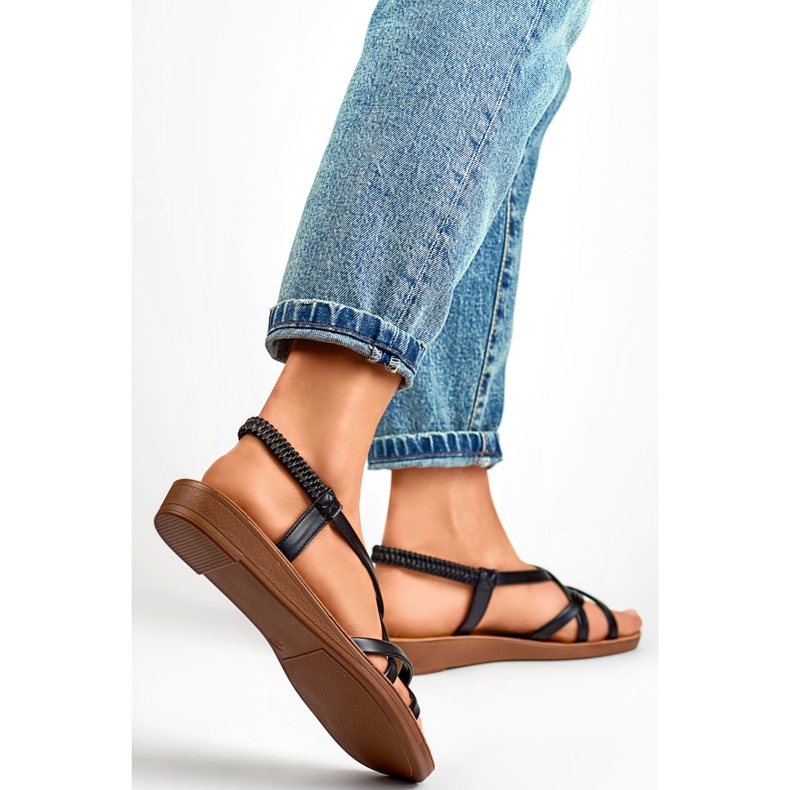 Naisten sandaalit PS07B musta 1