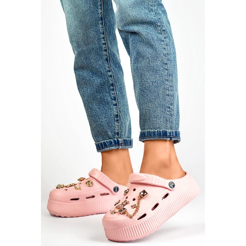 Sandaalivarvastossut Malli PT-1P Pinkki - PRIMO vaaleanpunainen 1