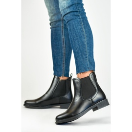 Naisten Chelsea Boots MR-15B musta 1