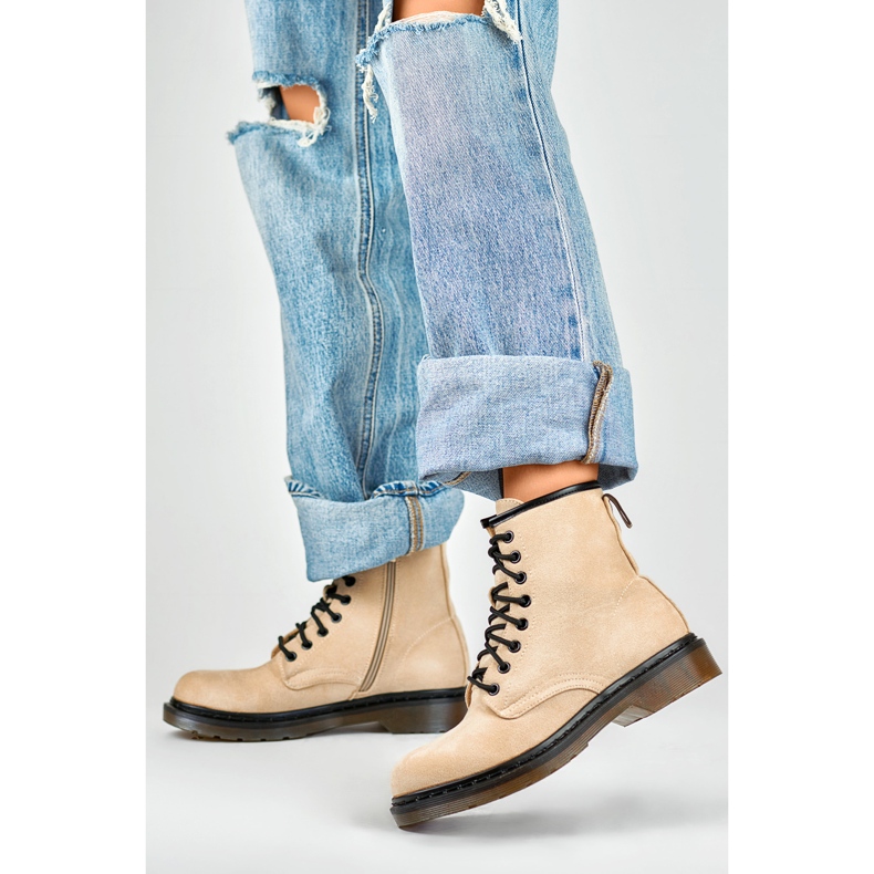 Naisten työsaappaat H1080BE beige 2