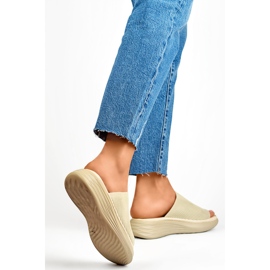 Sandaalivarvastossut Malli G3188-7BE Beige - PRIMO 2