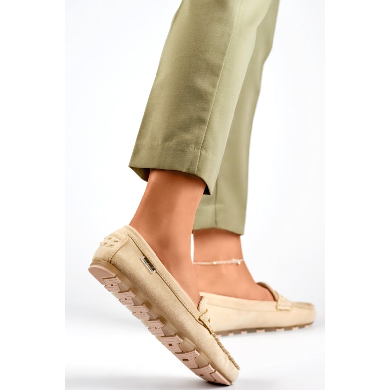 Naisten mokasiinit RQ032BE beige 1
