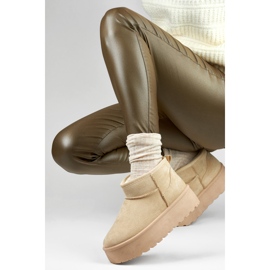 Naisten eristetyt lumisaappaat TL242-BE beige 2