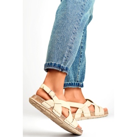 Naisten sandaalit G3179-7BE beige 1