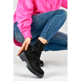 Saappaat Malli DE1127S-B Musta mokkanahka 1