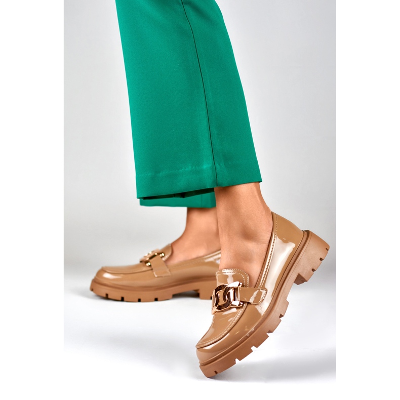 Kengät Malli 8980-P-KH Camel - PRIMO ruskea 2