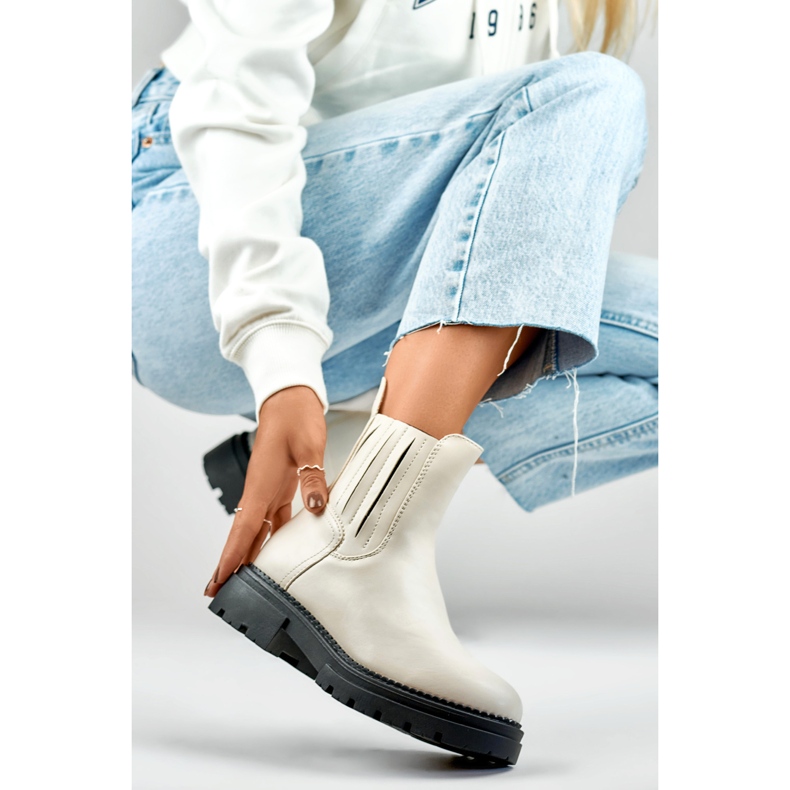 Workers Malli Dany 250041BE-PU Vaalea beige - PRIMO 1