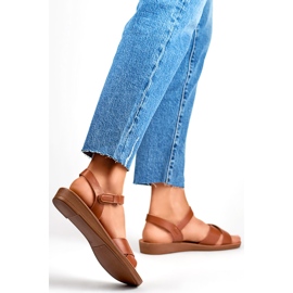 Naisten sandaalit PS10TA ruskea 1