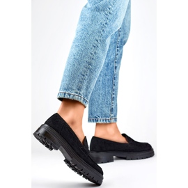 Naisten mustat kengät YL197 1