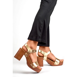 Mallin 3993GO Gold sandaalit kultainen 1