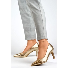 Stiletos malli GD-FL370C-GO Gold - PRIMO keltainen 1