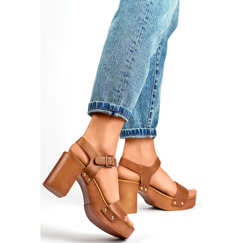 Naisten sandaalit 3993CA ruskea 1