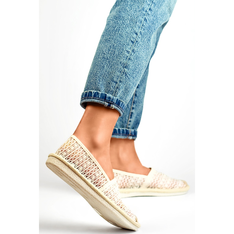 Naisten espadrillit XY2832-3BE beige 1