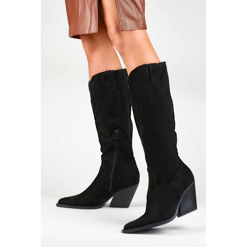 Malli 16812B Mustat saappaat - PRIMO 2