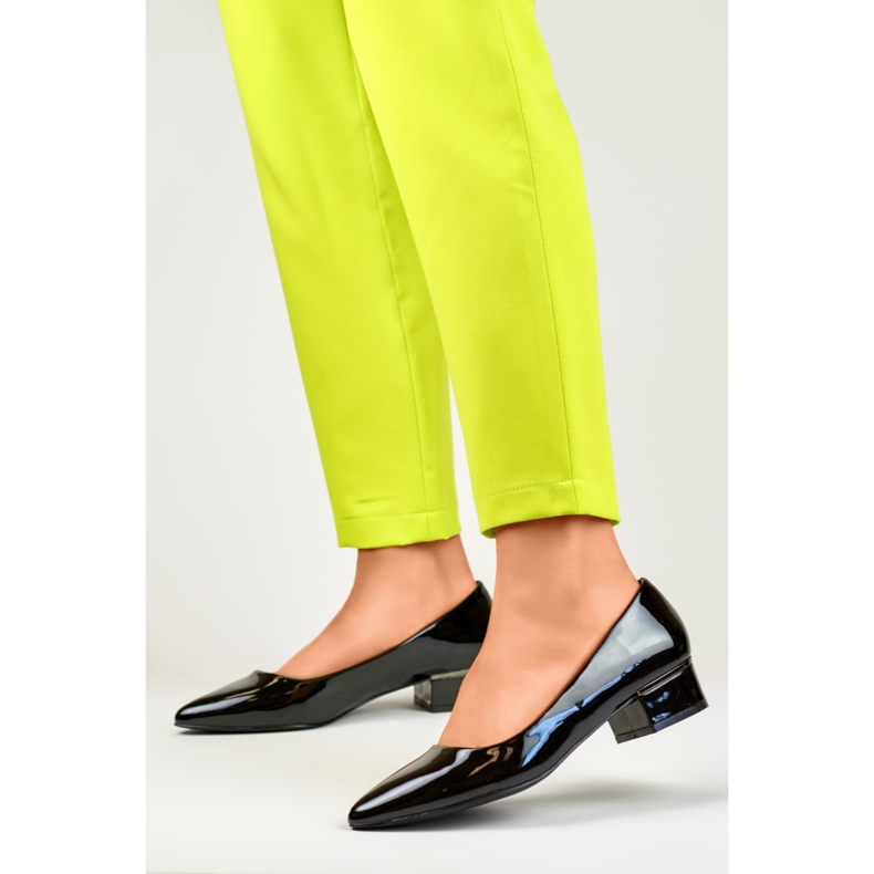 Naisten patenttipumput GD-XR106C-B musta 1