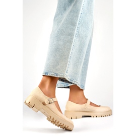 Naisten kengät 2720-4BE beige 1