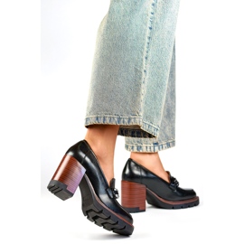 Naisten pumput 24-2-12278B musta 1